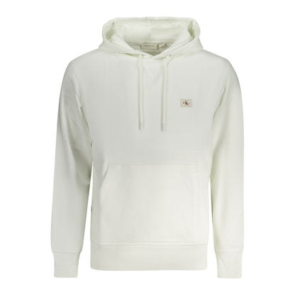 Calvin Klein – Weißer Baumwollpullover