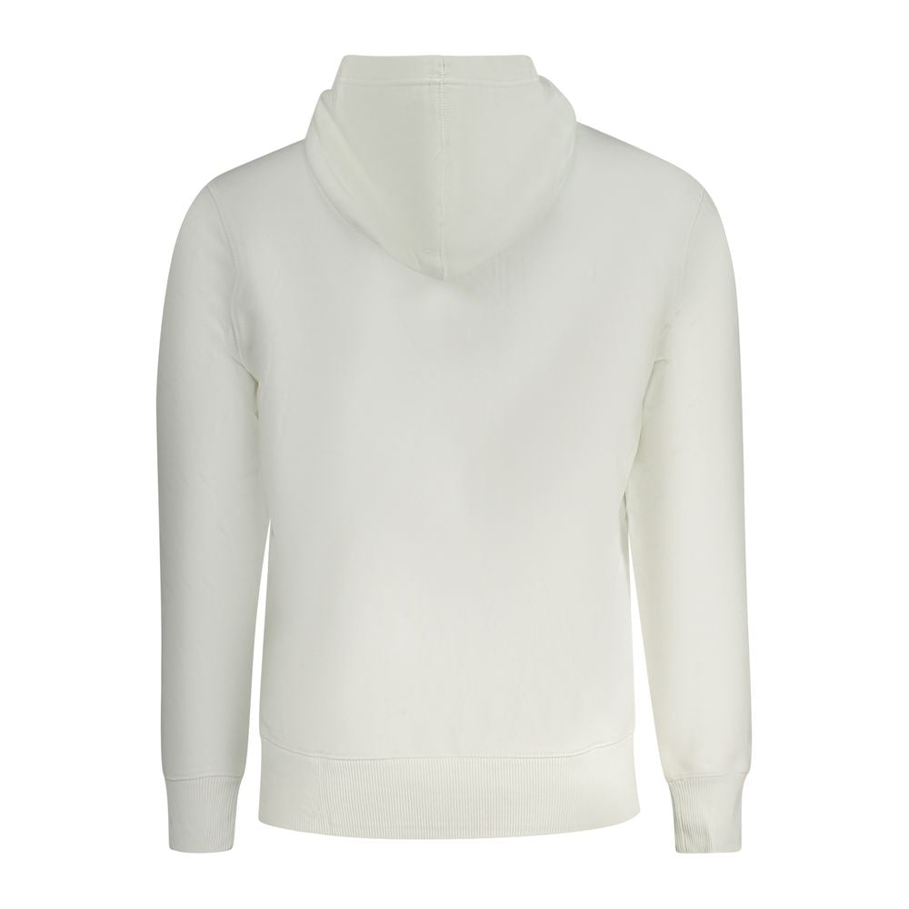 Calvin Klein – Weißer Baumwollpullover