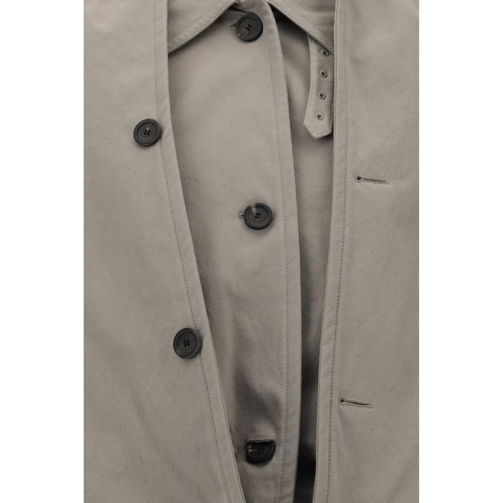 Balenciaga Trenchcoat mit umgekehrter Kapuze