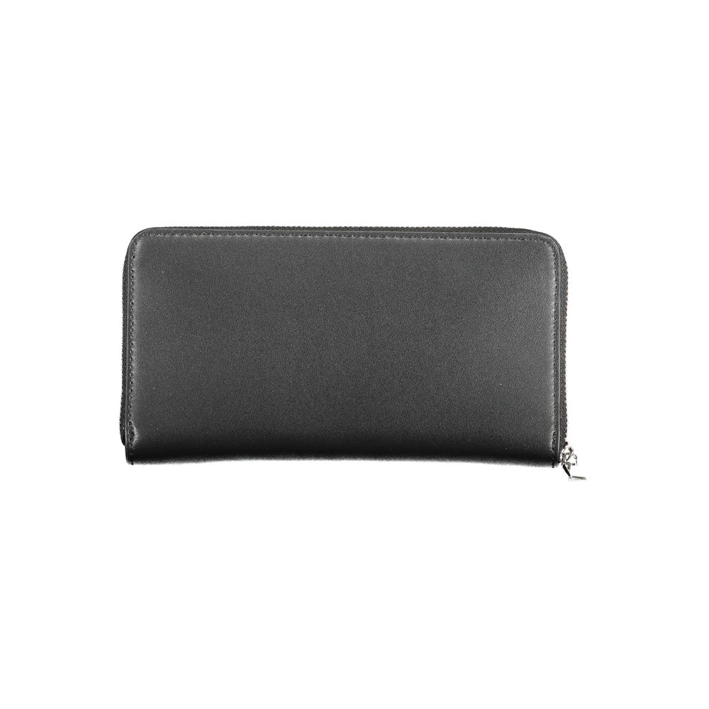 Calvin Klein – Schwarze Polyethylen-Geldbörse