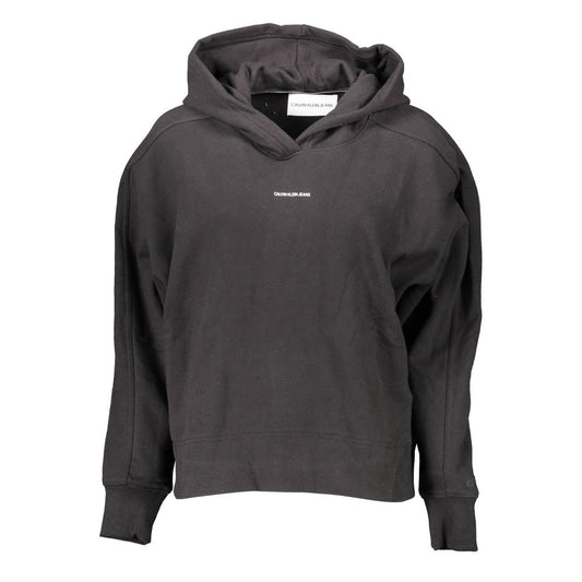 Calvin Klein Damenpullover aus schwarzer Baumwolle