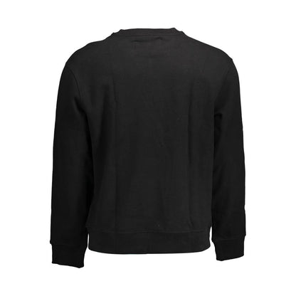 Calvin Klein Herrenpullover aus schwarzer Baumwolle