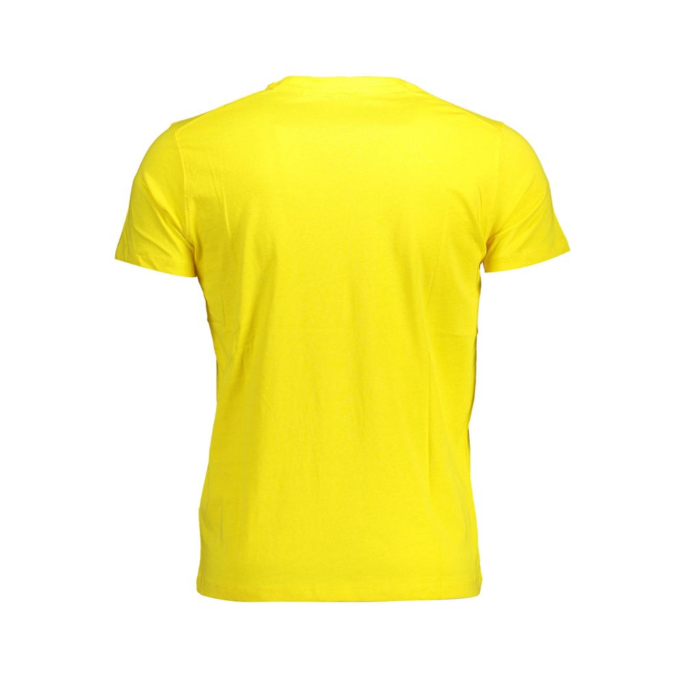 Gelbes Baumwoll-T-Shirt der US POLO ASSN.