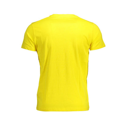 Gelbes Baumwoll-T-Shirt der US POLO ASSN.