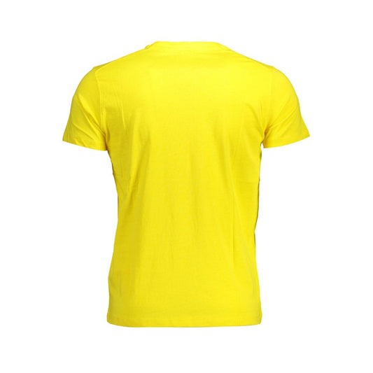 Gelbes Baumwoll-T-Shirt der US POLO ASSN.