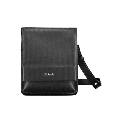 Calvin Klein – Schwarze Polyester-Umhängetasche