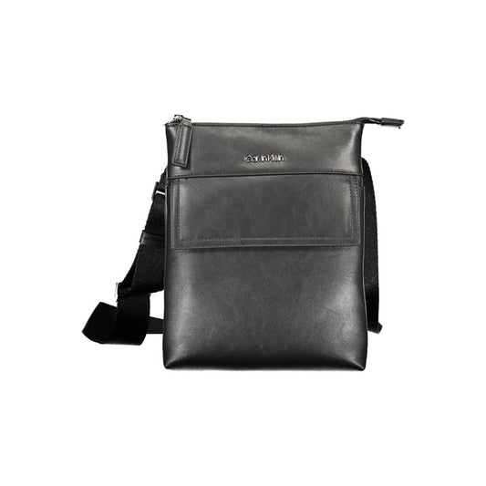 Calvin Klein – Schwarze Polyester-Umhängetasche
