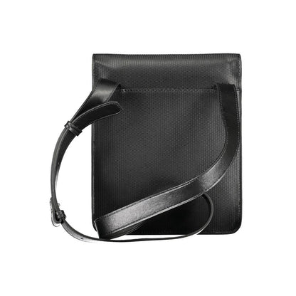 Calvin Klein – Schwarze Polyester-Umhängetasche