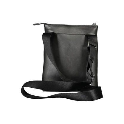 Calvin Klein – Schwarze Polyester-Umhängetasche