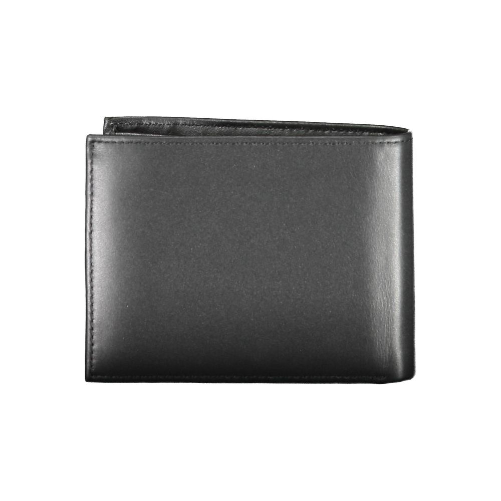 Calvin Klein Schwarze Lederbrieftasche