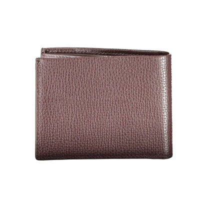 Calvin Klein Braune Lederbrieftasche