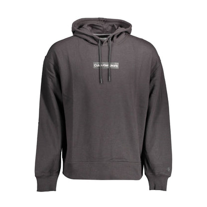 Calvin Klein Herrenpullover aus schwarzer Baumwolle