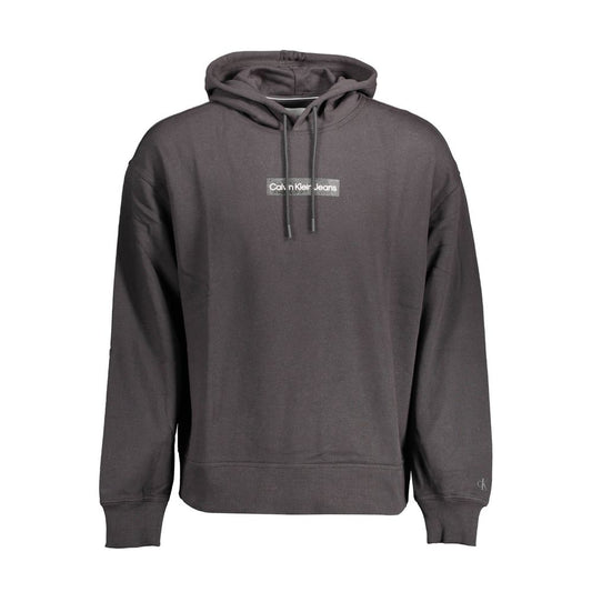 Calvin Klein Herrenpullover aus schwarzer Baumwolle