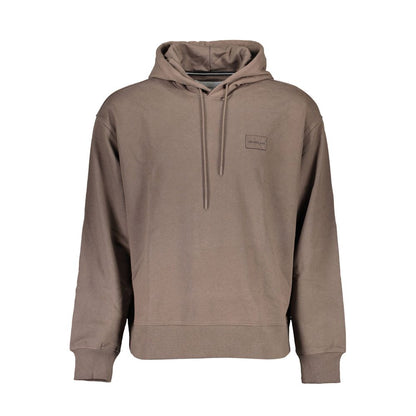 Calvin Klein Brauner Baumwollpullover für Herren