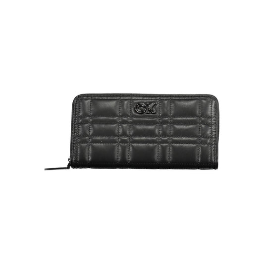 Calvin Klein Schwarze Polyester-Geldbörse