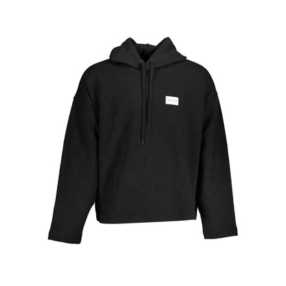 Calvin Klein Herrenpullover aus schwarzer Baumwolle