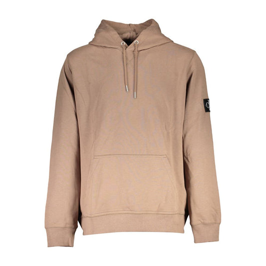 Calvin Klein Brauner Baumwollpullover für Herren
