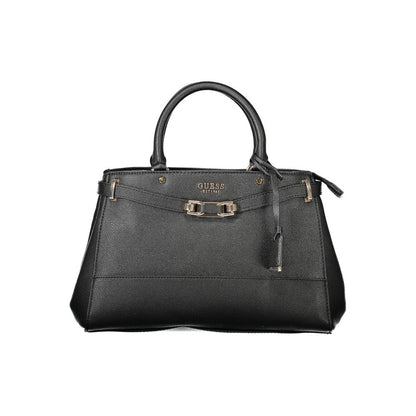 Guess Jeans – Schwarze Polyethylen-Handtasche
