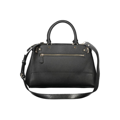 Guess Jeans – Schwarze Polyethylen-Handtasche