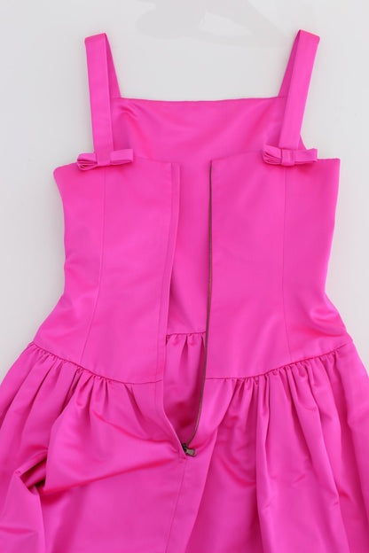 Dolce &amp; Gabbana – Langes Ballkleid aus rosa Seide