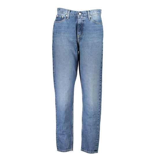 Calvin Klein Jeans und Hose aus Baumwolle, Blau