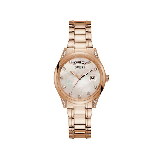 Guess – Mehrfarbige Edelstahluhr