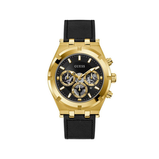 Guess – Schwarze Lederuhr