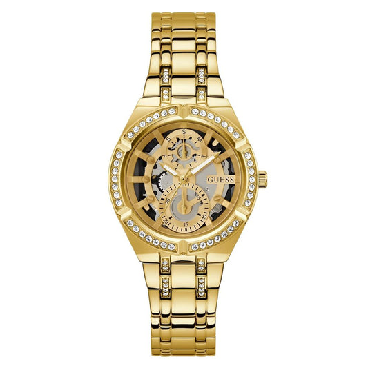 Guess – Goldene Edelstahluhr