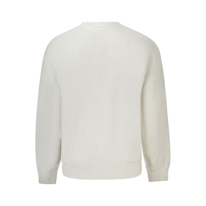 Calvin Klein Weißer Baumwollpullover für Herren