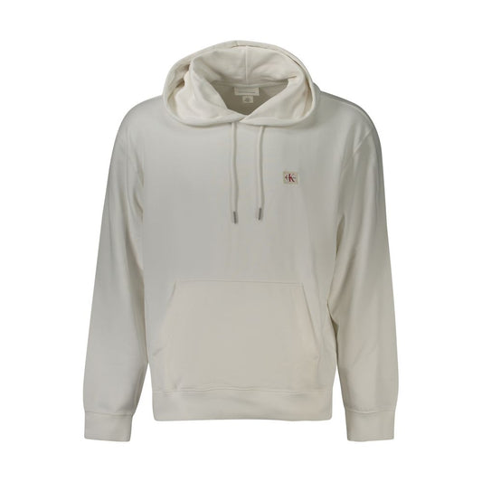 Calvin Klein Weißer Baumwollpullover für Herren