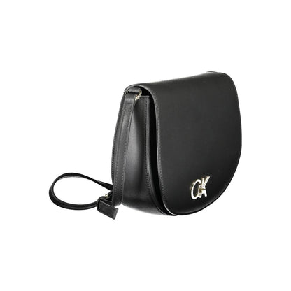 Calvin Klein Schwarze Polyester-Handtasche