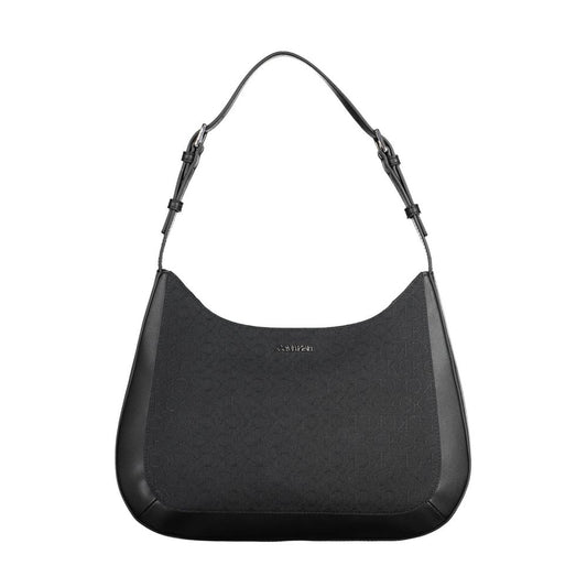 Calvin Klein Schwarze Polyester-Handtasche