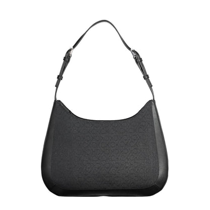 Calvin Klein Schwarze Polyester-Handtasche