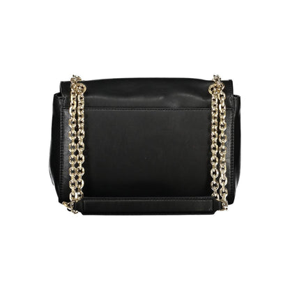 Calvin Klein Schwarze Polyester-Handtasche