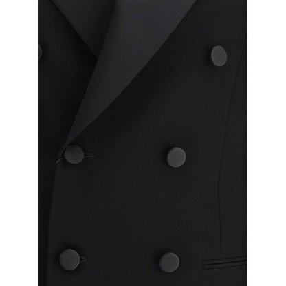 Saint Laurent Zweireihiges Blazerkleid