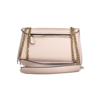 Guess Jeans – Handtasche aus Polyethylen in Rosa