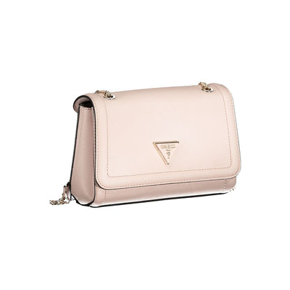 Guess Jeans – Handtasche aus Polyethylen in Rosa
