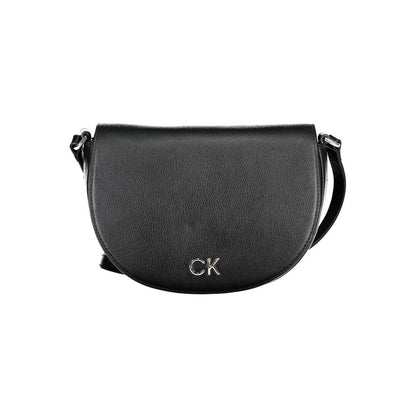 Calvin Klein – Schwarze Handtasche aus Polyethylen