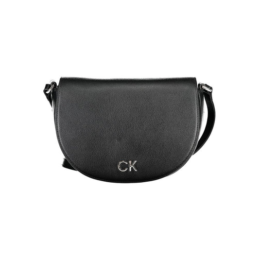Calvin Klein – Schwarze Handtasche aus Polyethylen