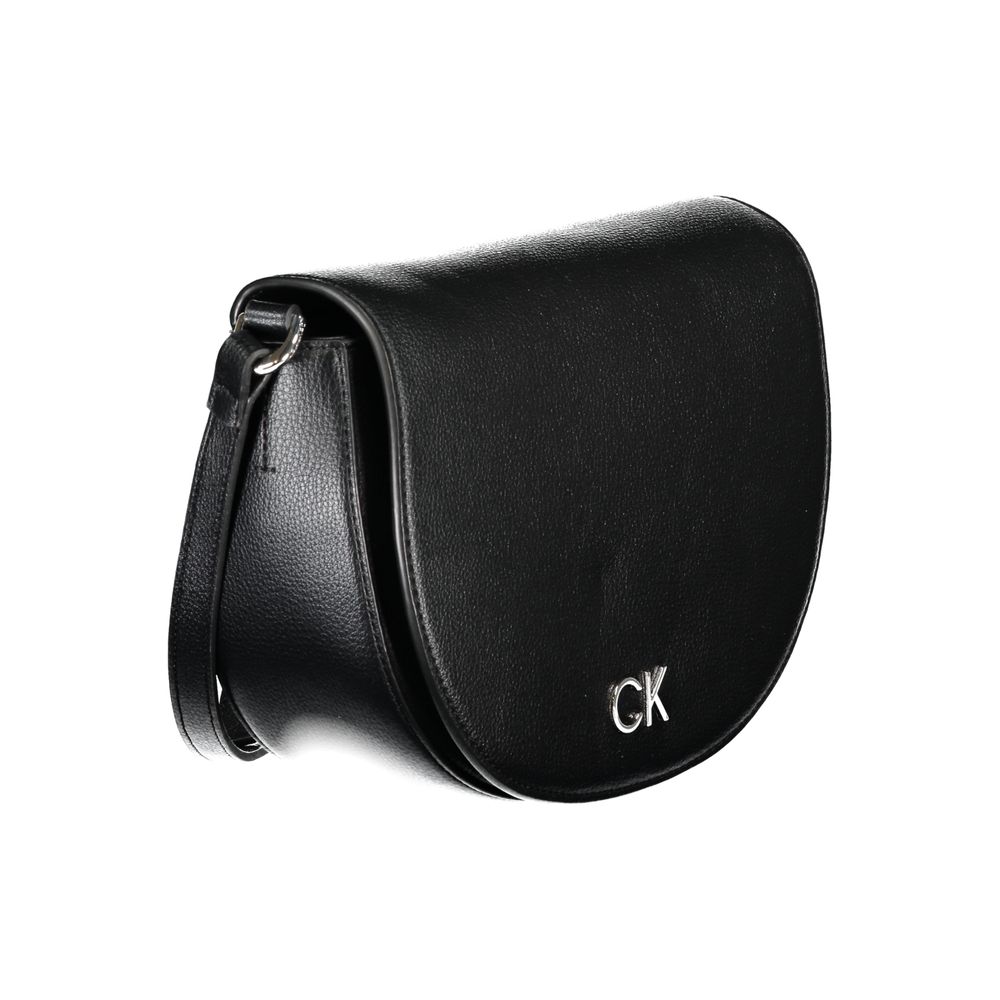 Calvin Klein – Schwarze Handtasche aus Polyethylen