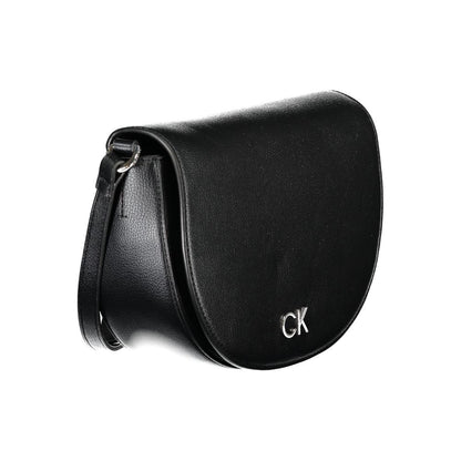 Calvin Klein – Schwarze Handtasche aus Polyethylen