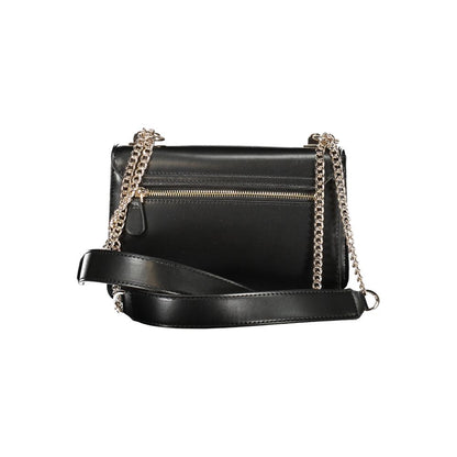 Guess Jeans – Schwarze Polyethylen-Handtasche