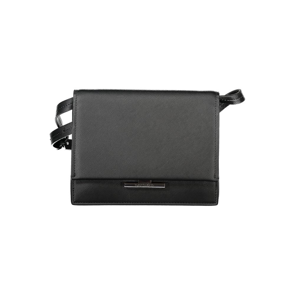 Calvin Klein – Schwarze Handtasche aus Polyethylen