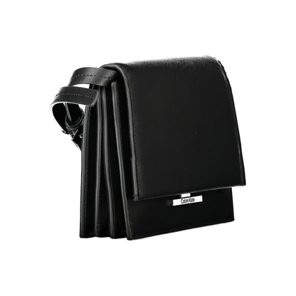 Calvin Klein – Schwarze Handtasche aus Polyethylen