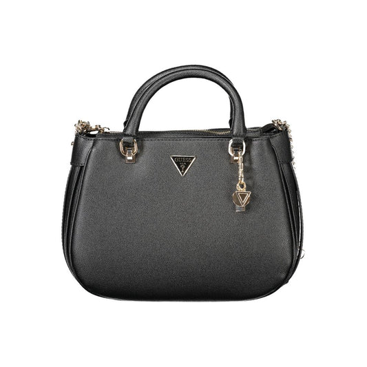 Guess Jeans – Schwarze Polyethylen-Handtasche