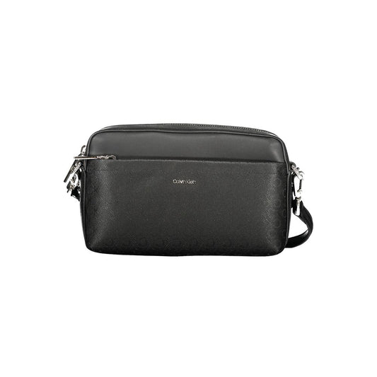 Calvin Klein Schwarze Polyester-Handtasche