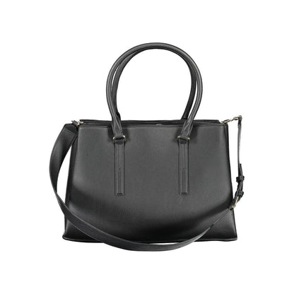 Calvin Klein Schwarze Polyester-Handtasche