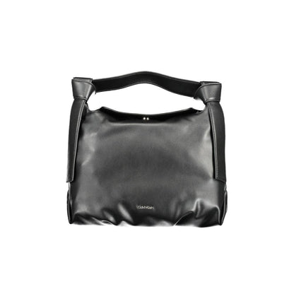 Calvin Klein Schwarze Polyester-Handtasche