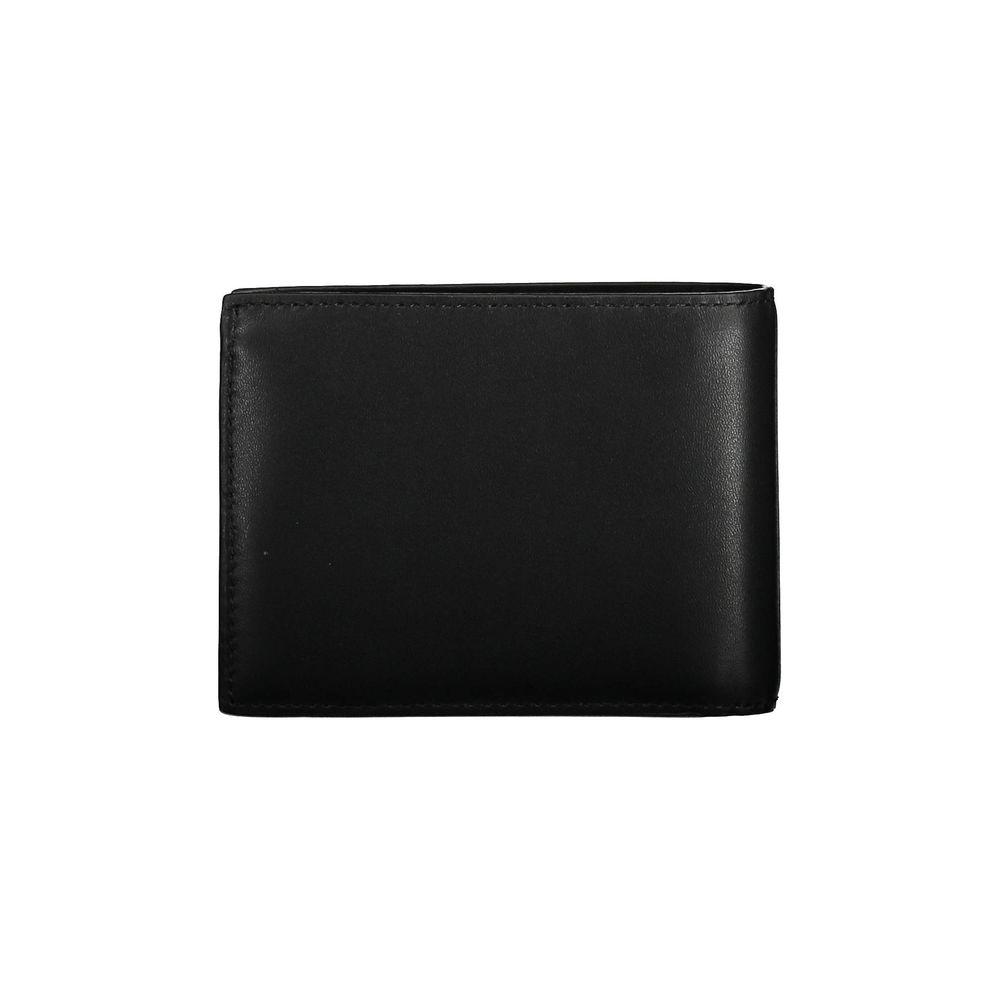 Calvin Klein Schwarze Lederbrieftasche