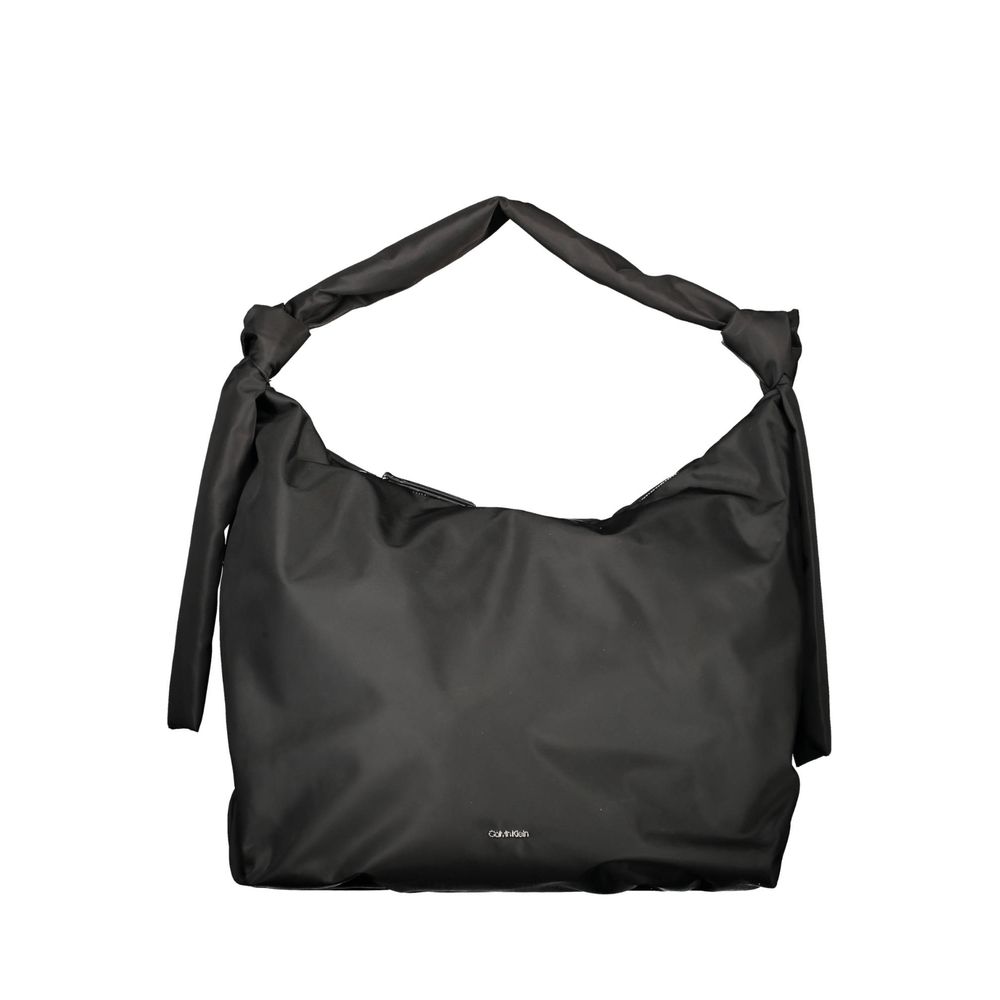 Calvin Klein Schwarze Polyester-Handtasche